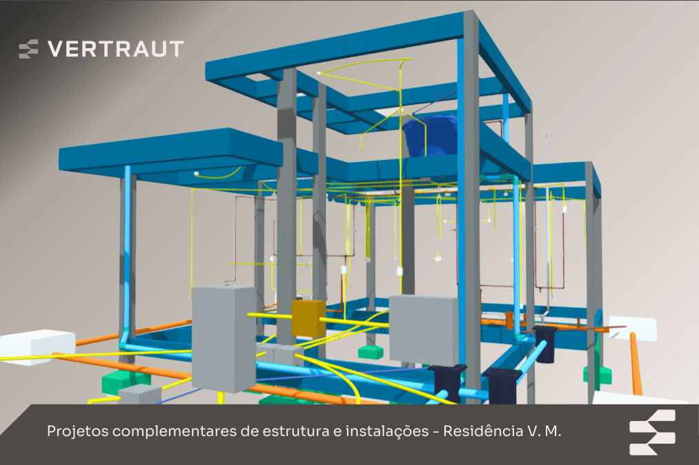 Projetos complementares de estrutura e instalações